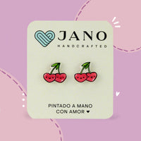 Aretes | Cherry