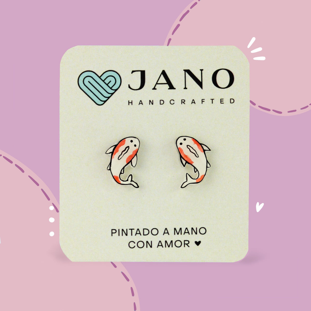 Aretes | Pez Koi