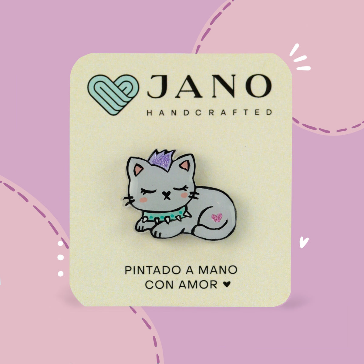 Pin | Gato punk