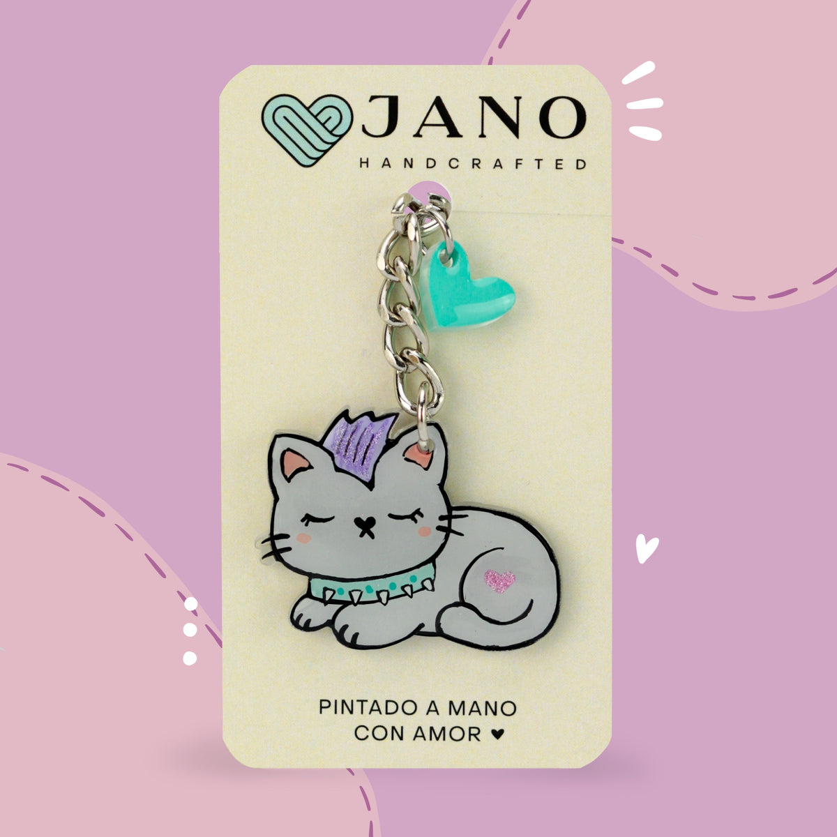 Llavero | Gato Punk