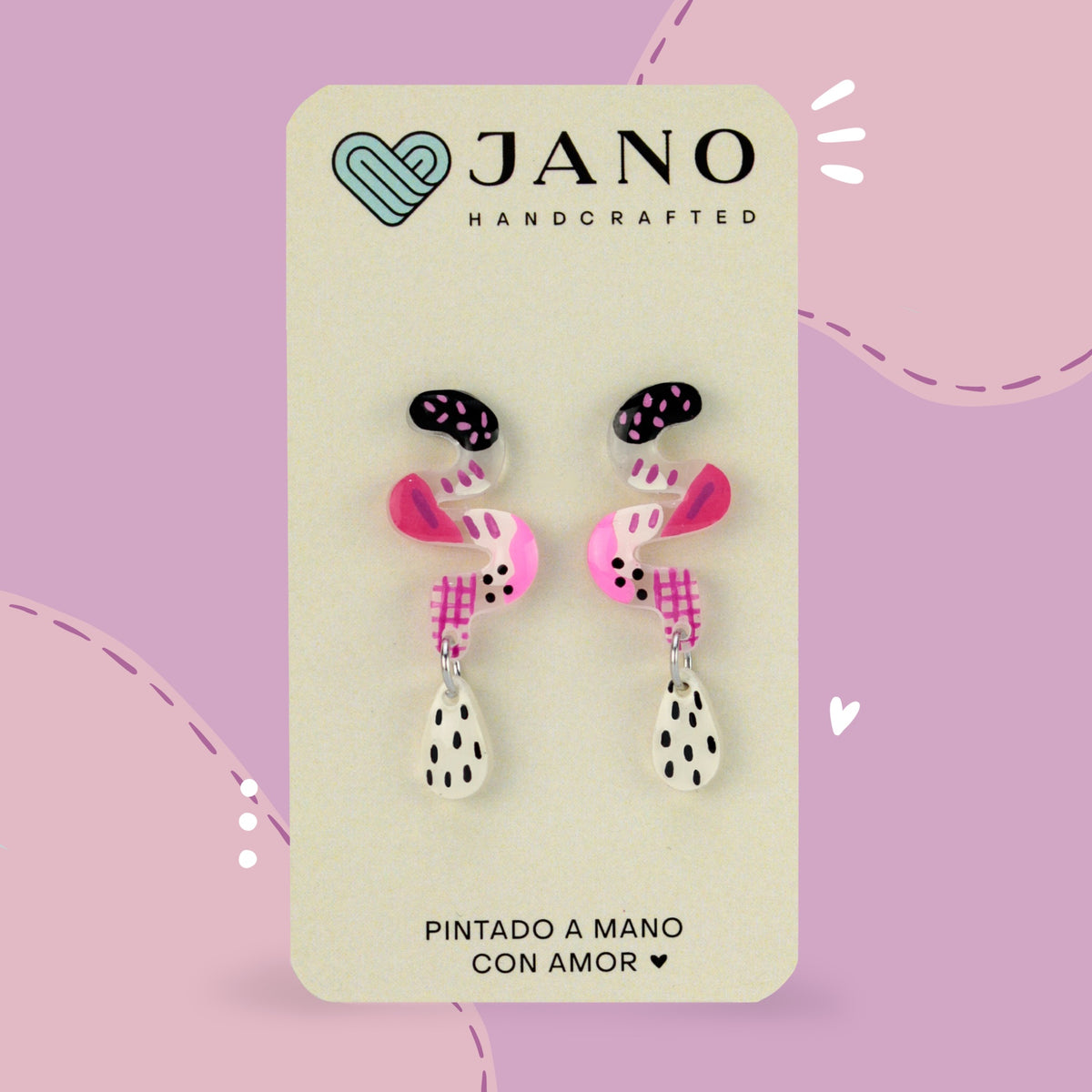 Aretes Largos | Pitaya