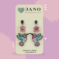 Aretes Largos | Colibrí