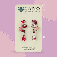 Aretes Largos | Manzana