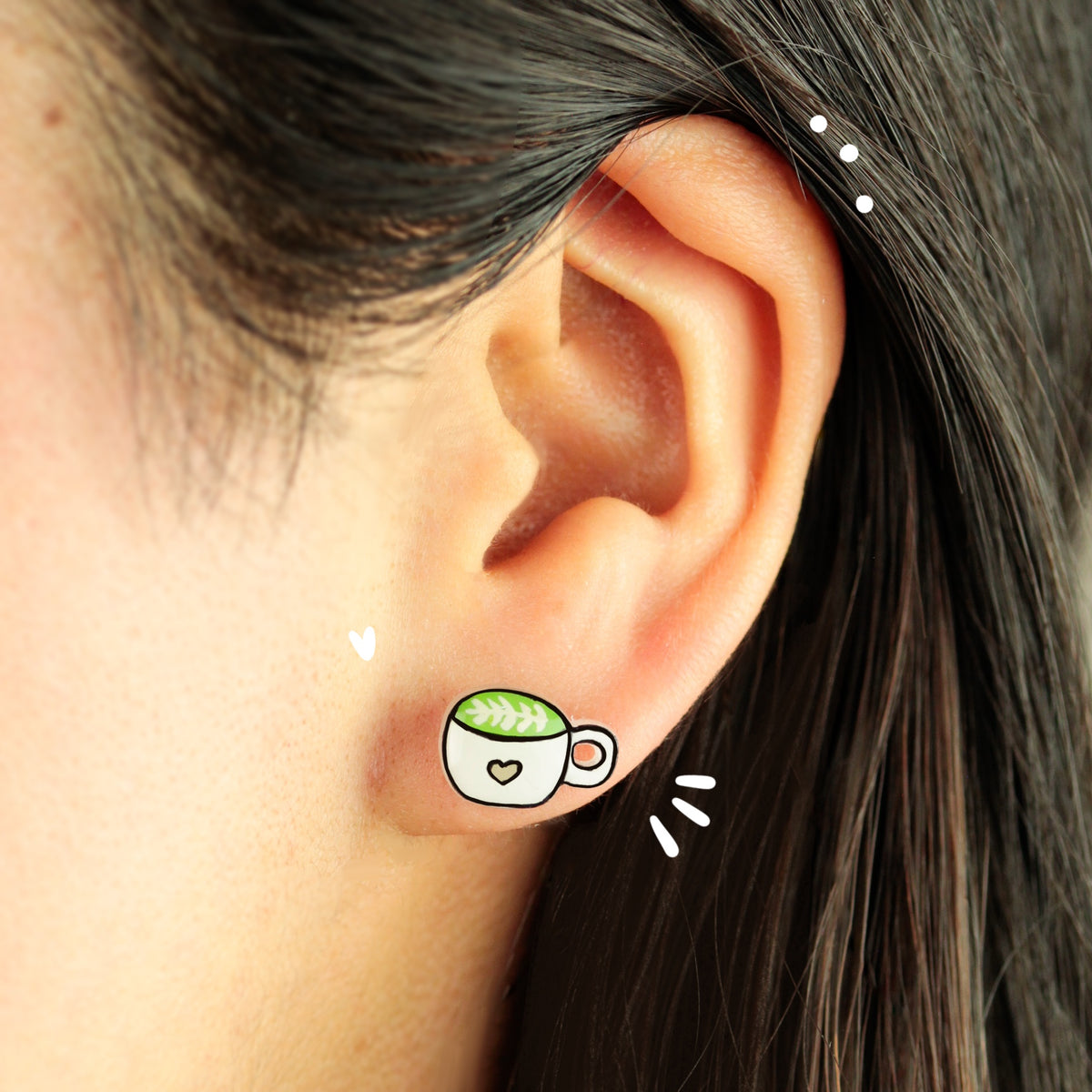 Aretes | Matcha