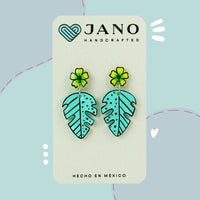 Aretes Largos | Monstera