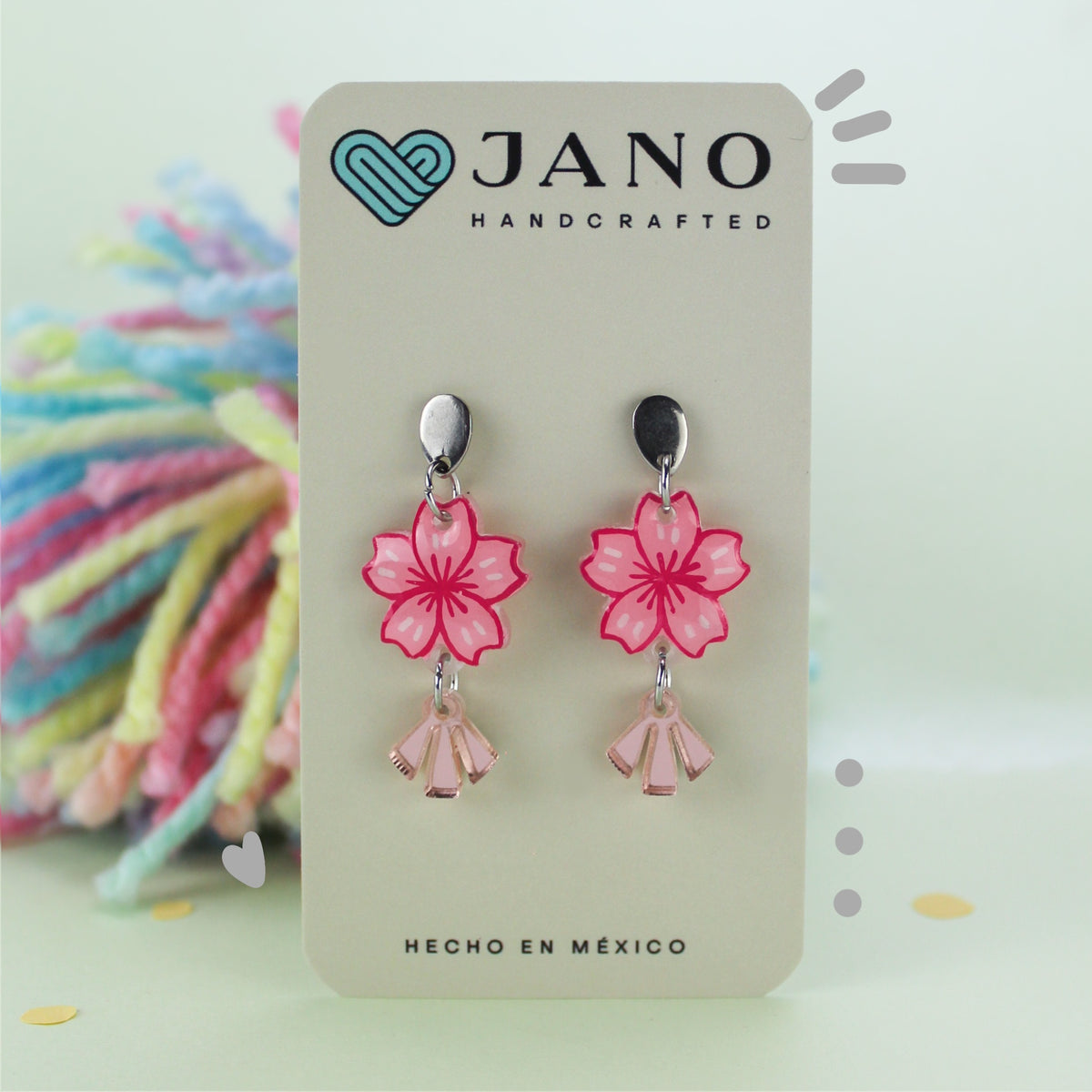 Aretes Largos | Cerezo