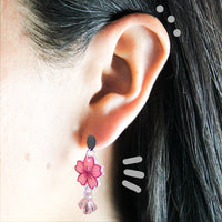 Aretes Largos | Cerezo