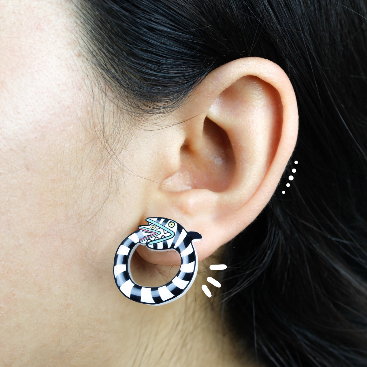 Aretes | Gusano de Arena