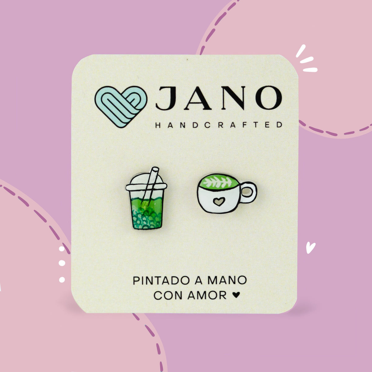 Aretes | Matcha