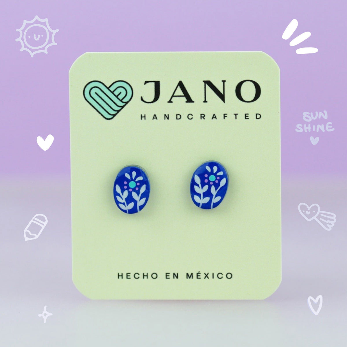 Aretes | Cobalto