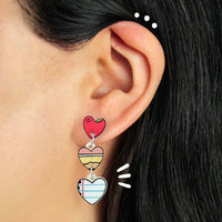 Aretes Largos | Buena Nota