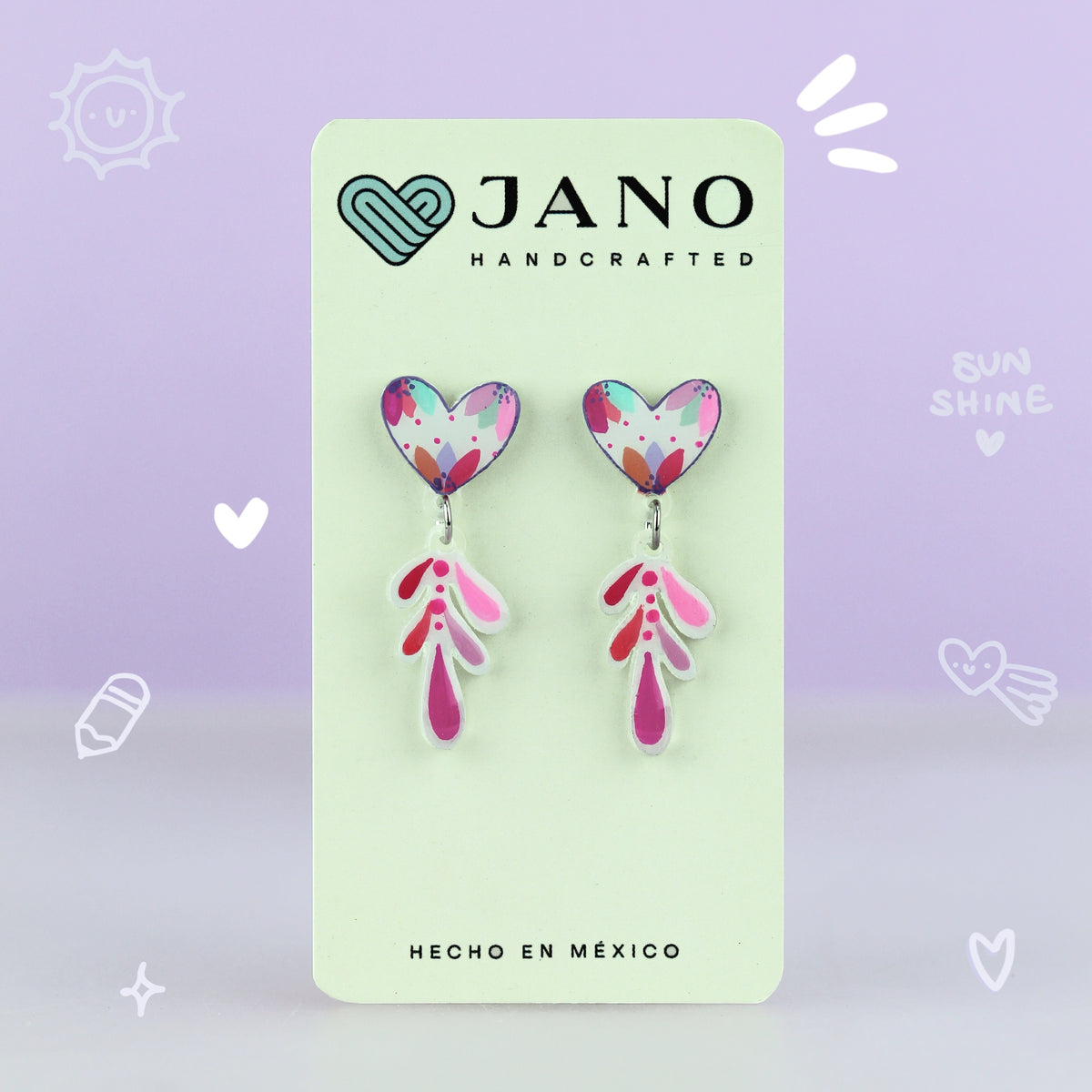 Aretes Largos | Amor Pastel