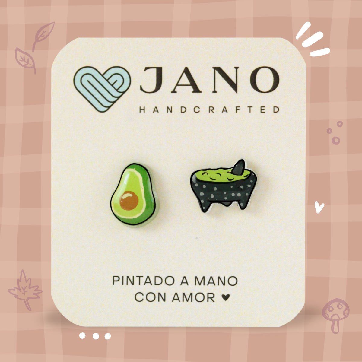 Aretes | Guacamole