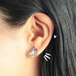 Aretes | Unicornio