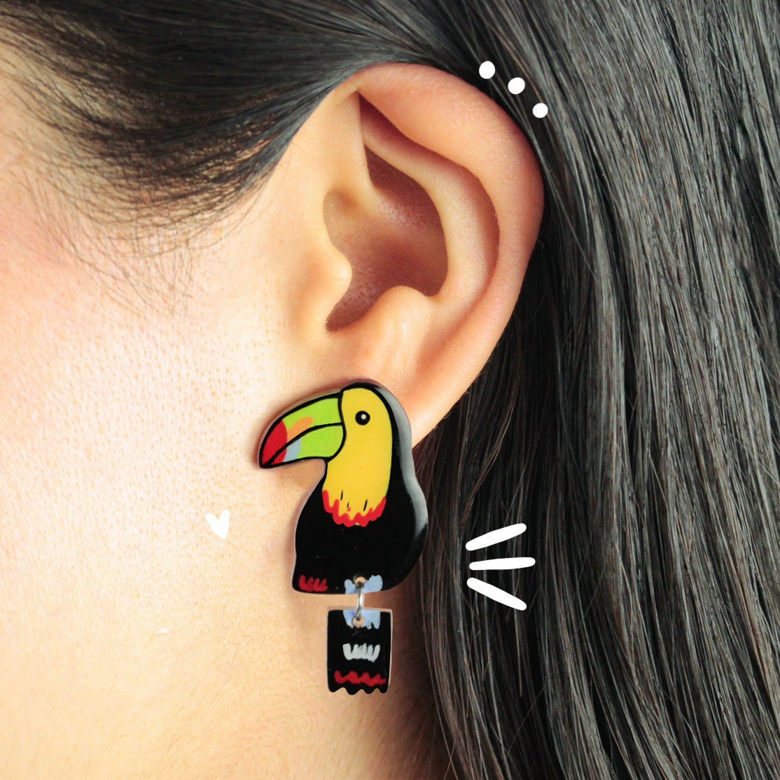 Aretes Largos | Tropical