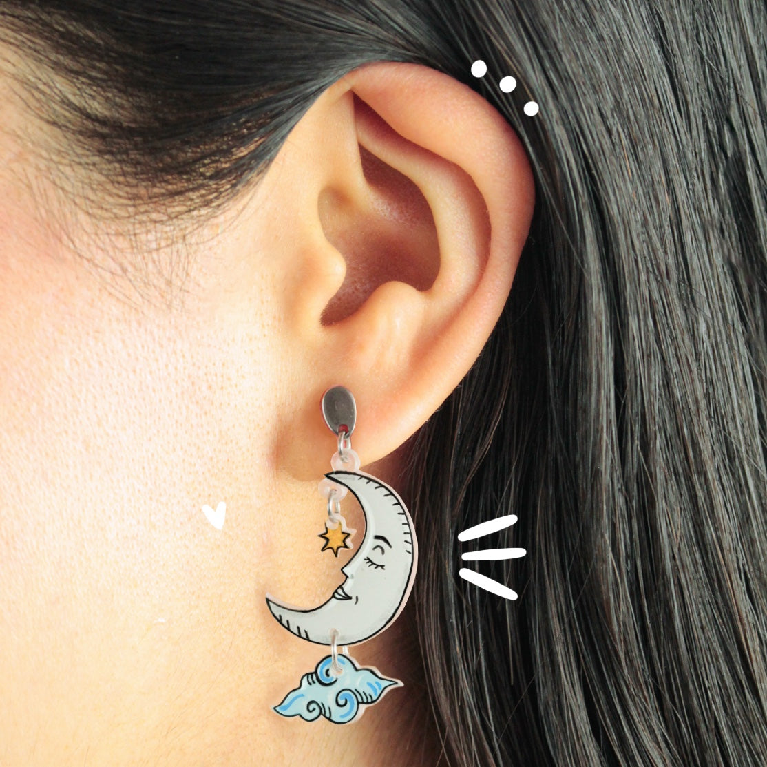 Aretes Largos | Creciente