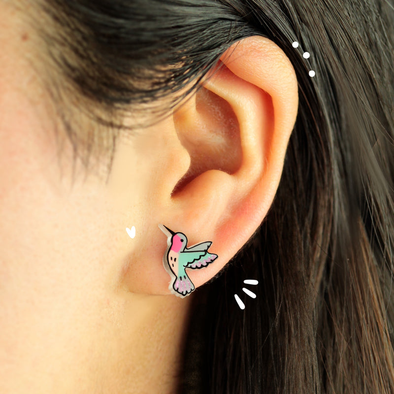 Aretes | Colibrí