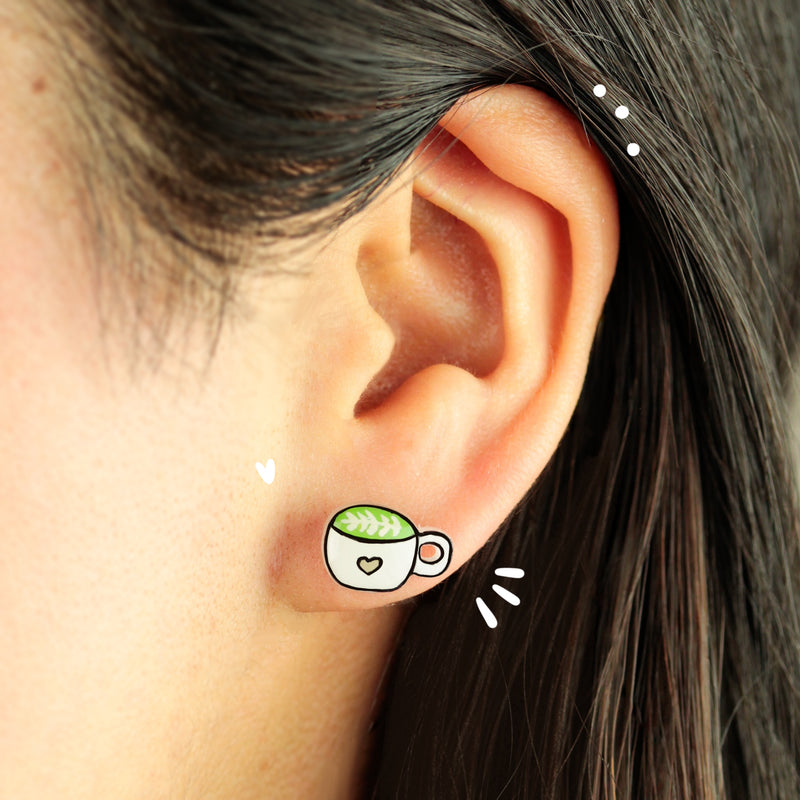 Aretes | Matcha