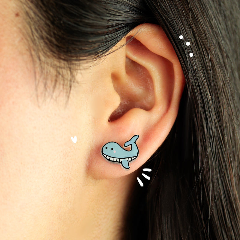 Aretes | Cetácea
