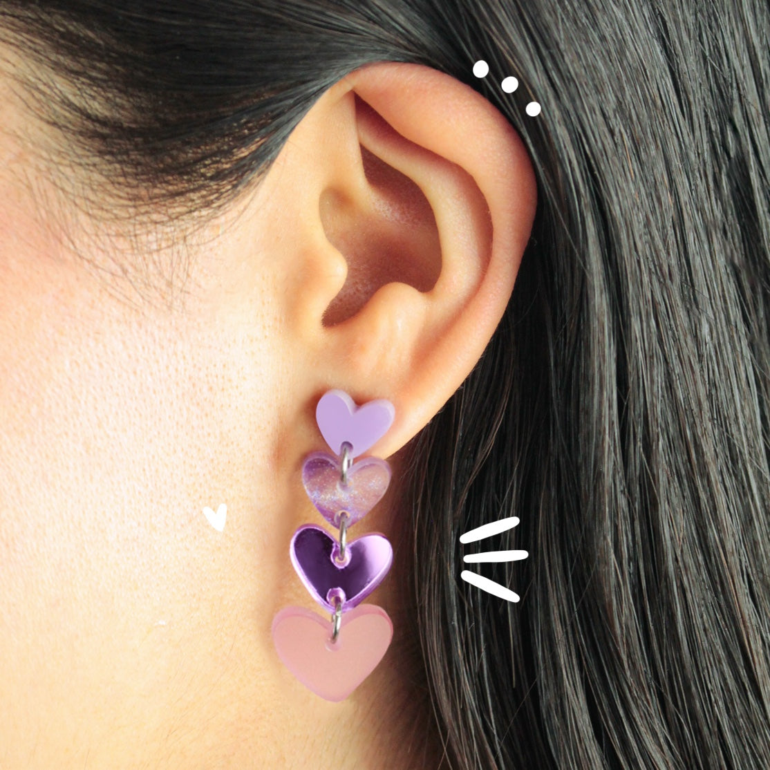 Aretes Largos | Corazonada