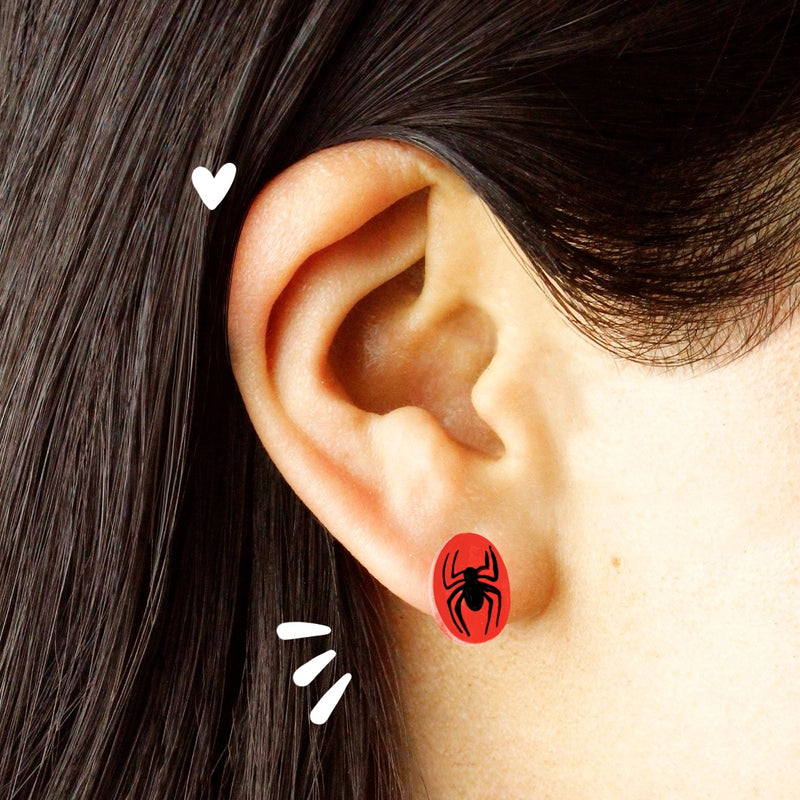 Aretes | Spiderman