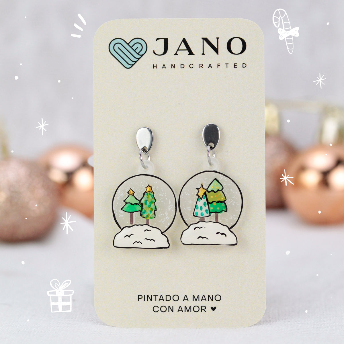 Aretes Largos | Bola de Nieve