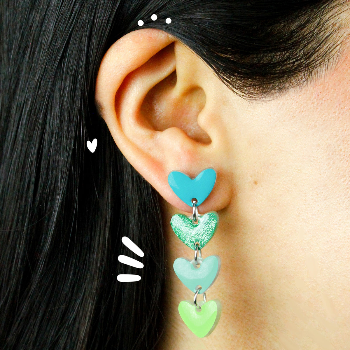 Aretes Largos | Corazonada