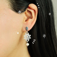 Aretes Largos | Escarcha