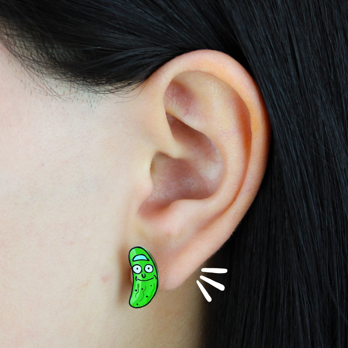 Aretes | Pickle Rick