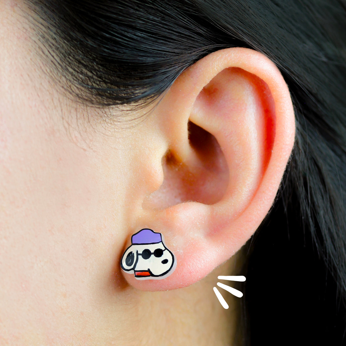 Aretes | Snoopy