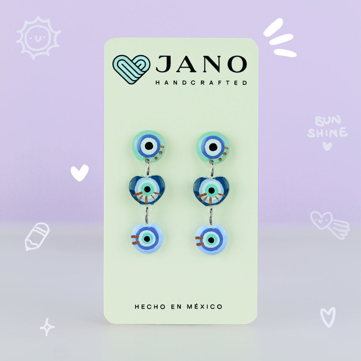 Aretes Largos | Ojo Turco