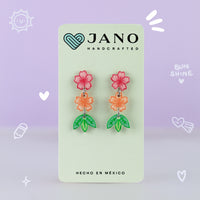 Aretes Largos | Cerezo