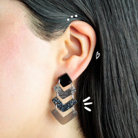Aretes Largos | Ebano