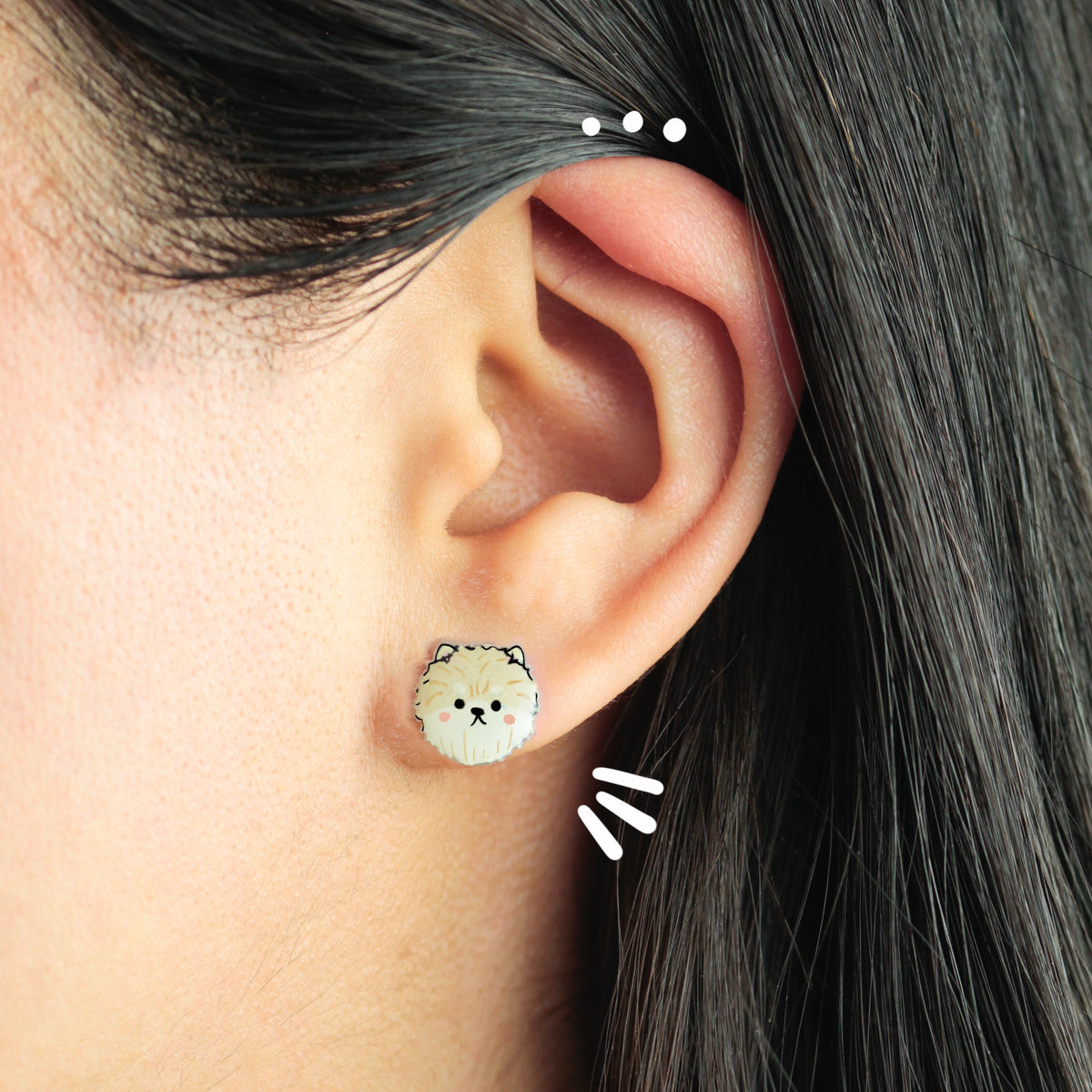 Aretes | Pomeranian