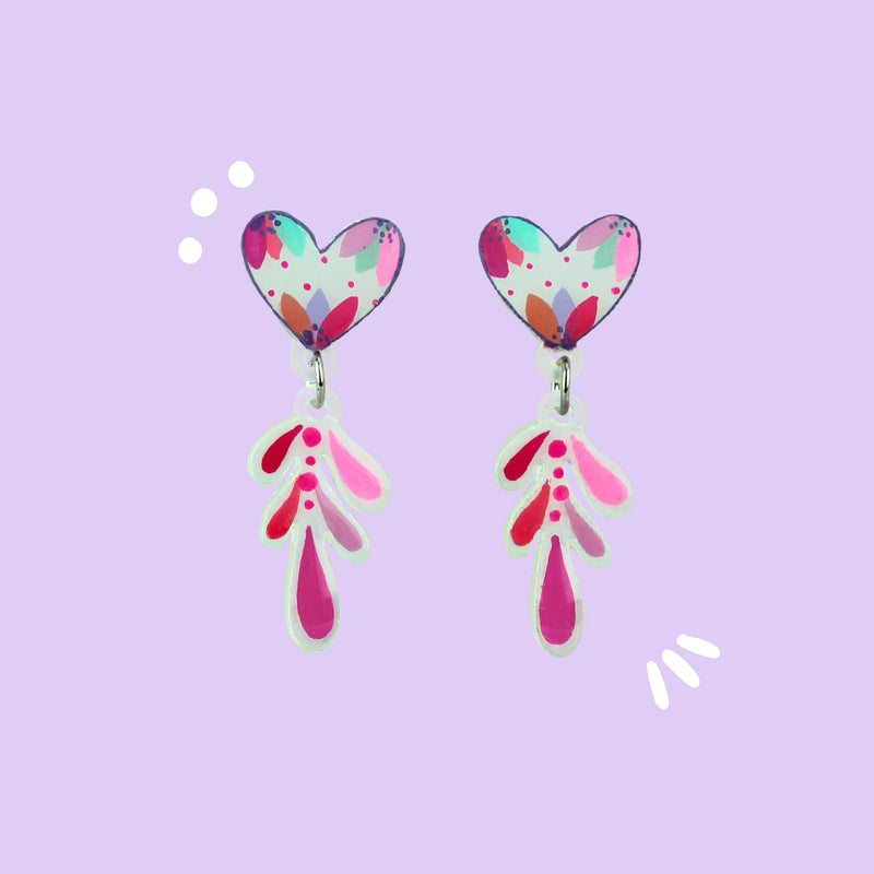 Aretes Largos | Amor Pastel