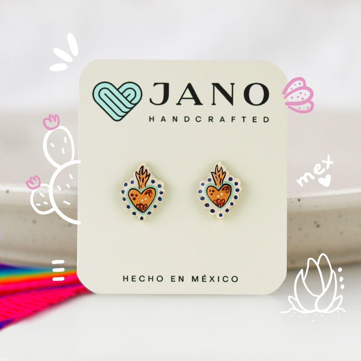 Aretes | Piel Canela