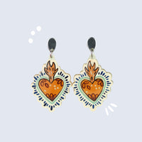 Aretes Largos | Piel Canela