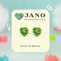 Aretes | Monstera