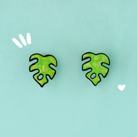 Aretes | Monstera