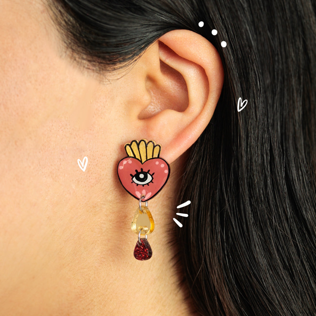 Aretes Largos | Melancolia