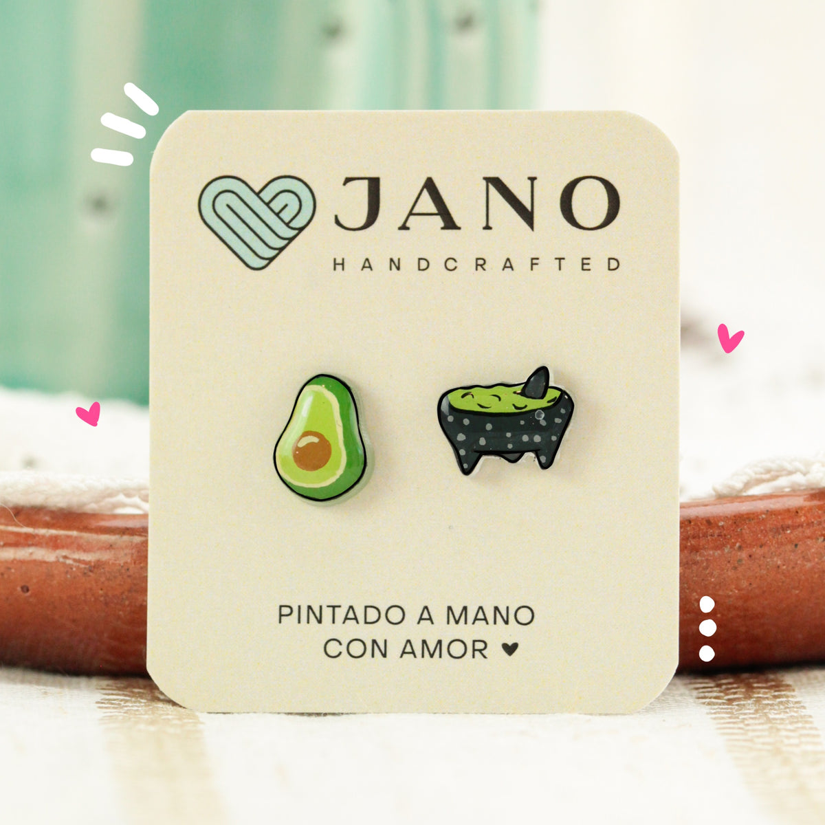 Aretes | Guacamole