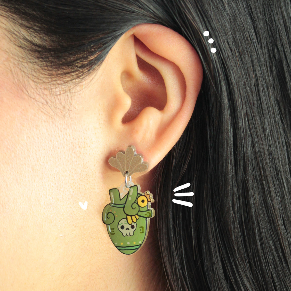 Aretes Largos | Mictlán