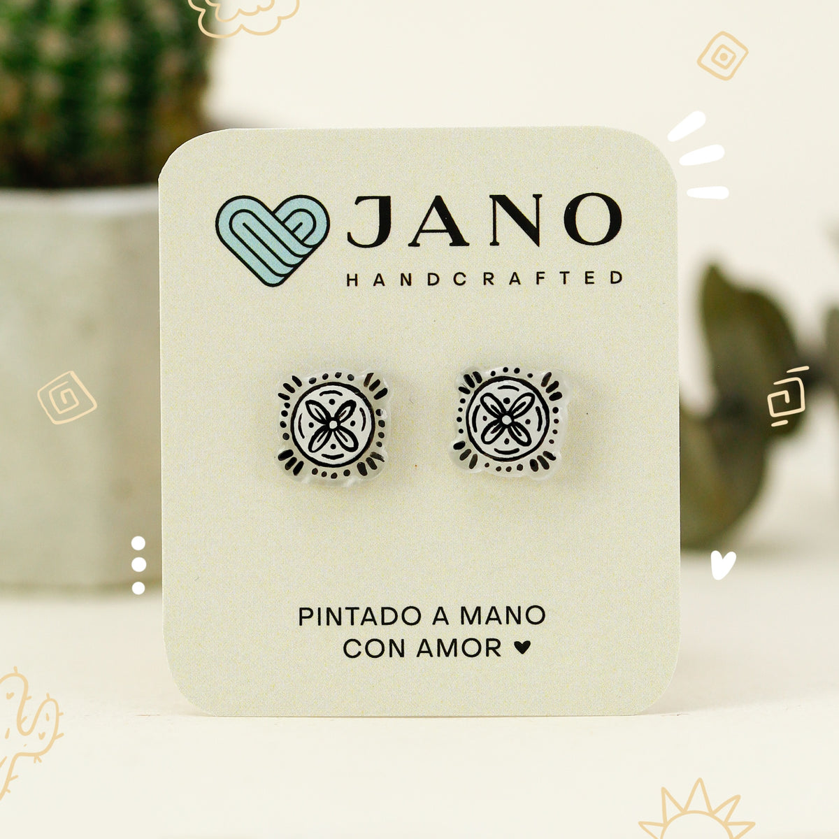 Aretes | Porcelana