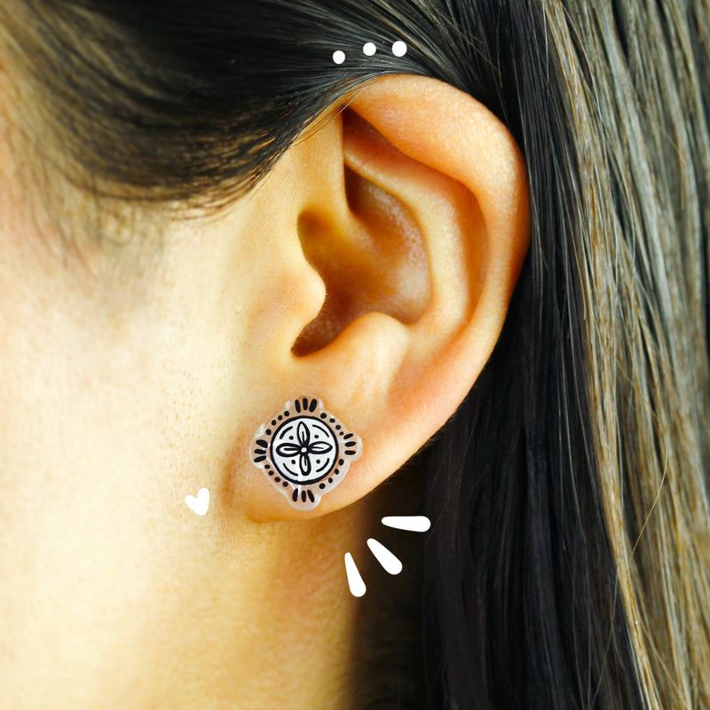 Aretes | Porcelana