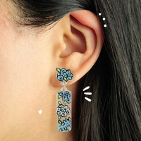 Aretes Largos | Hortencia