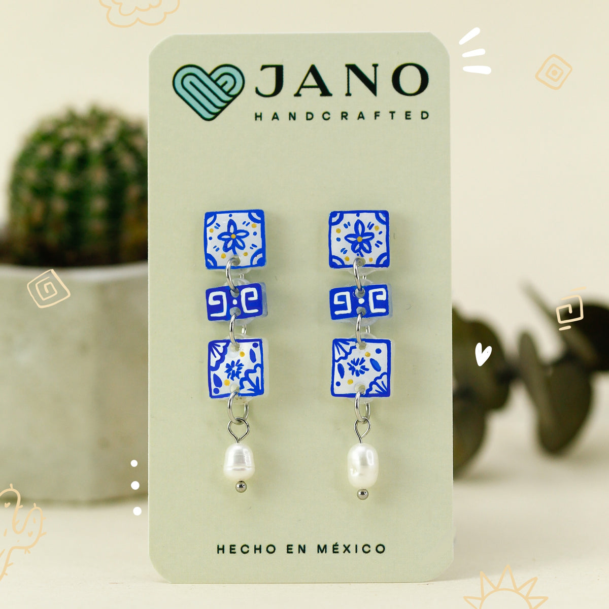 Aretes Largos | Talavera