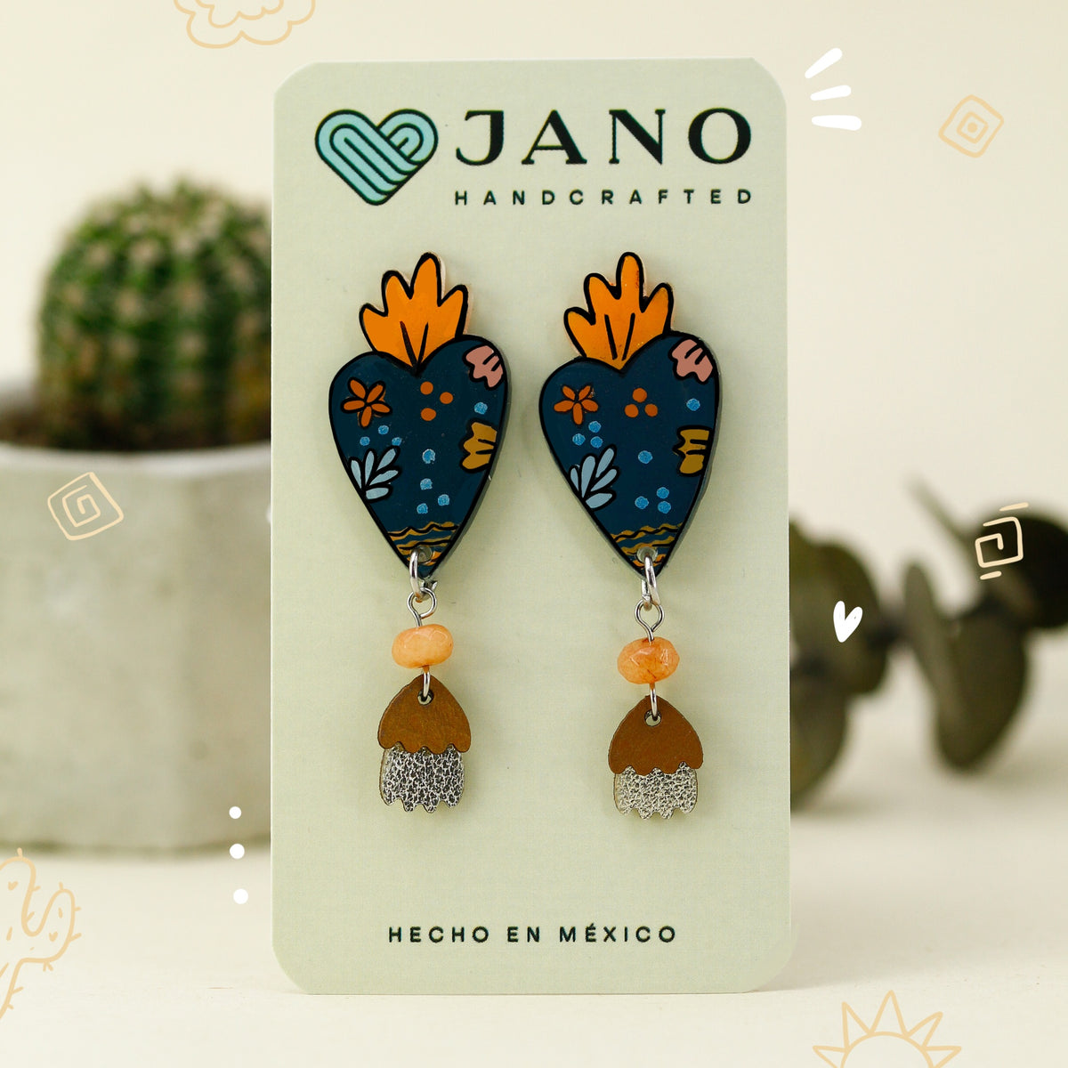 Aretes Largos | Leona