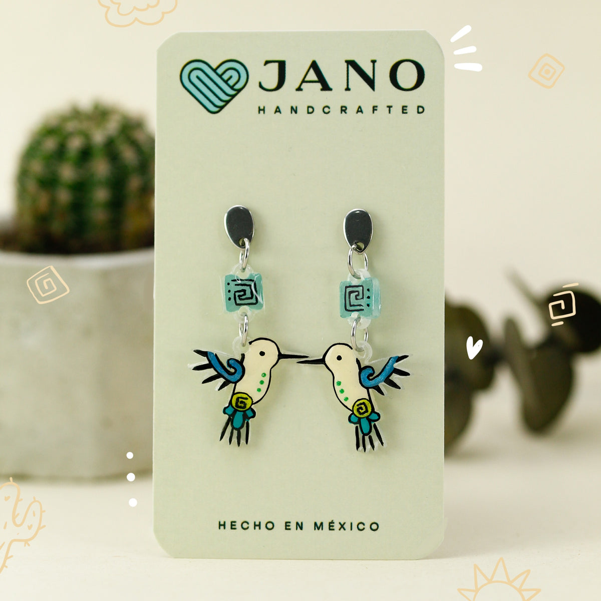 Aretes Largos | Huitzilin