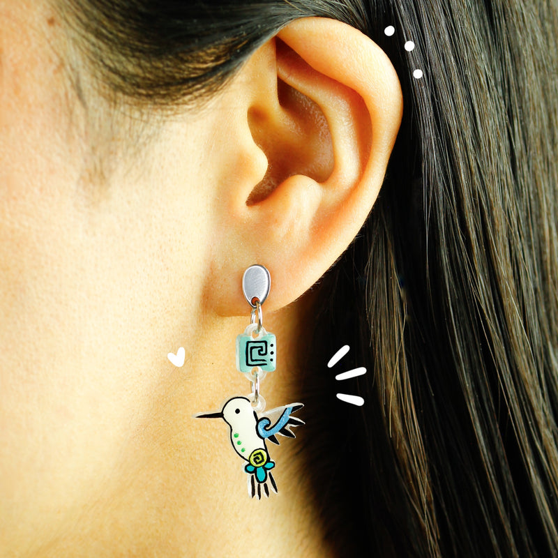 Aretes Largos | Huitzilin