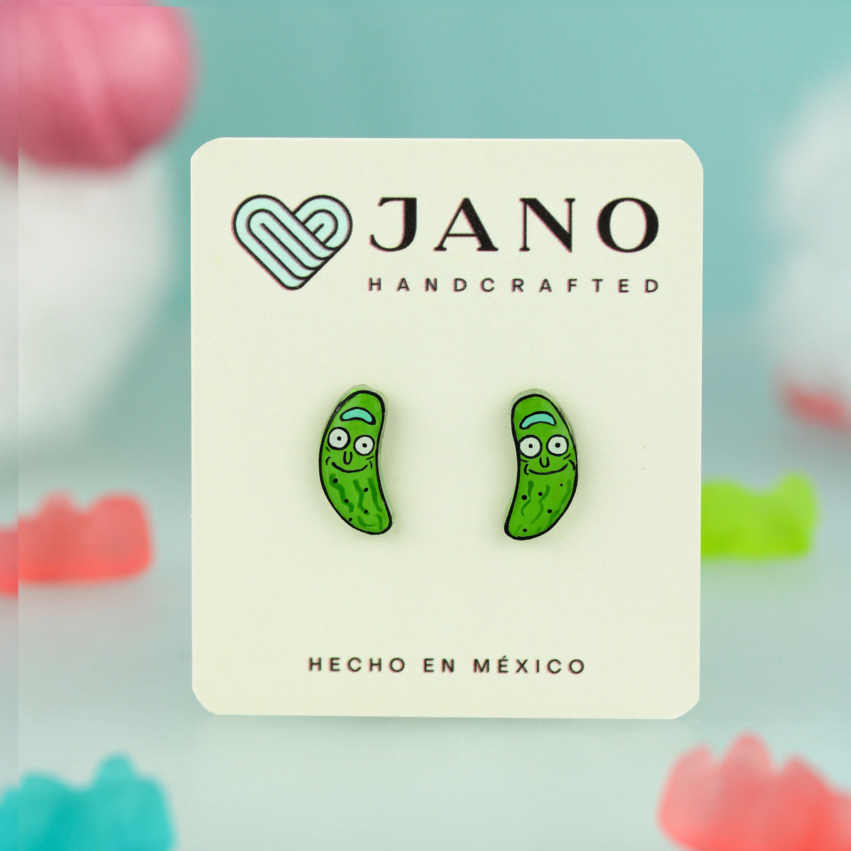 Aretes | Pickle Rick